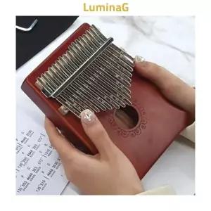 칼림바 17음계 마호가니 미술 공예 만들기 작업 재료 가정용