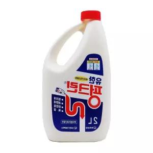 유한 펑크린 2L 액체 클리너 화장실 주방 학교 관공서 뚫는약 배수구 하수구 배수관 막힘청소