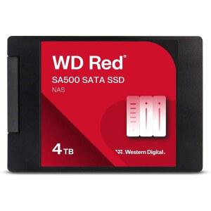 웨스턴 디지털 4TB WD 레드 SA500 NAS 3D NAND 내장 SSD 솔리드 스테이트 드라이브 - SATA III 6Gb/s, 2.5