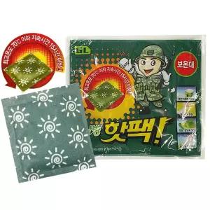 손난로 주머니난로 겨울핫팩 군용 박상병핫팩(1P)보온대 대용량