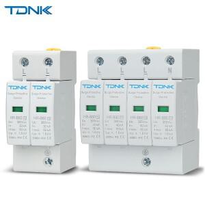 AC 번개 보호 장치 SPD2P4P 가정용 저전압 서지 275V385V20KA40KA0KA80KA100KA