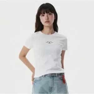 [후아유][AK평택점] [후아유] USA Embroidery Small Logo T-shirt / WHRAG2441F