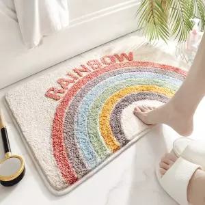 욕실매트 심플 욕실 흡수 러그 벨벳 80cm 발매트 심쿵해외구매