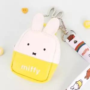 미피 이어폰 목걸이 파우치-화이트