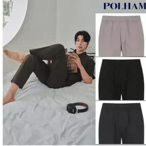 [롯데백화점]폴햄 남성 크링클 릴렉스 핏 밴딩 팬츠 PHF2PP1080