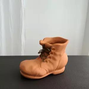 인테리어 신발 토분 화분 워커 부츠 소 12x19cm빈티지 식물 꽃화분 모정 베란다 디자인 원예 무지 가정용