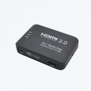 선택기 리모콘 영상분배기 공유기 케이블 분배기 영상 4K Coms HDMI 3대1