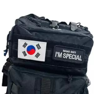 (올핀)태극기 와펜 가방 꾸미기 패치 부착용 예쁜
