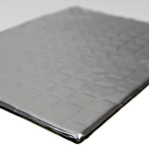 10PCS 범용 방음 매트 자가 접착 부틸 자동차 밴 진동 감쇠 오디오 패널 창문용) 25x20cm