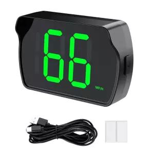 구구모 자동차용 GPS 디지털 속도계 대형 LED 디스플레이가 장착된 유니버설 HUD 운전자 골프 카트 트럭
