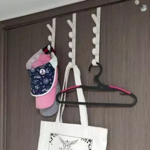도어훅 ABS 5후크 가방 도어행거 모자정리 방문옷걸이