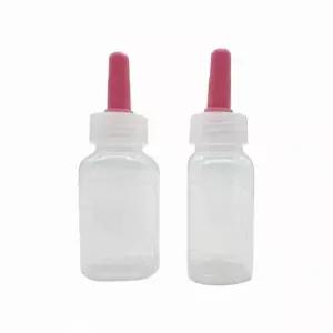 요양시설 투약실 말랑이 PE 시럽병 20ml 긴마개 액상약 소분보관 위생용기 100개 조제