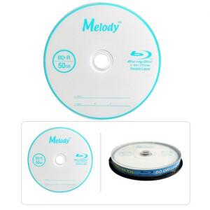 블루레이 공디스크 bd-r cd 6배속 50GB BDR DL 10p