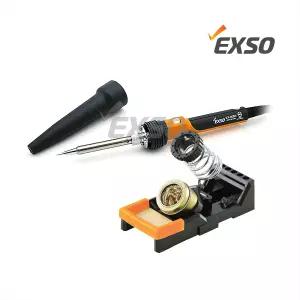 엑소 EXSO 세라믹 인두기 EX-90BN + 인두스탠드 ST-120S 세트