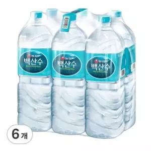 농심 백산수, 2L, 36개 one option