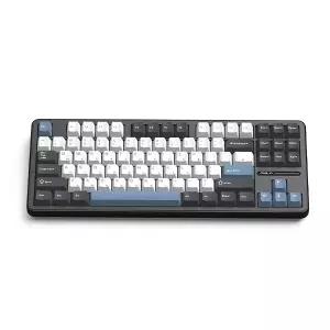 AULA F87Pro 유무선 독거미 한글 기계식 키보드 펀키스 국내 정품 인디고 블랙, 황축 V3