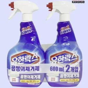 곰팡이 스프레이 화장실 세탁실 락스 청소 초강력 거품형 클리너 2개