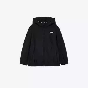 휠라키즈후드집업 FK2FTH2501X-BLK 트리코트 베이직 후드집업