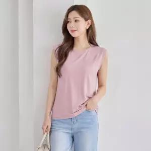 [모리스커밍홈] 민소매 레이어드 쿨 티셔츠_M2605TS053B