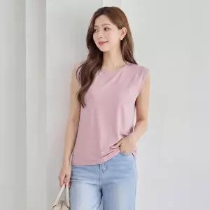 [모리스커밍홈] 민소매 레이어드 쿨 티셔츠_M2605TS053B