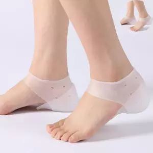 뒤꿈치패드 키높이 실리콘 히든 반깔창 쿠션 패드 양말