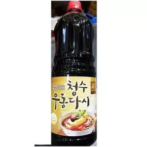 업소용 식당 식자재 주방 재료 우동다시 청수 1.8L X8