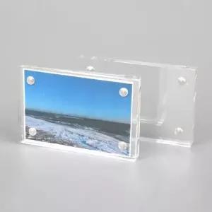 스티커사진액자 액자 아크릴 자석 4x6cm