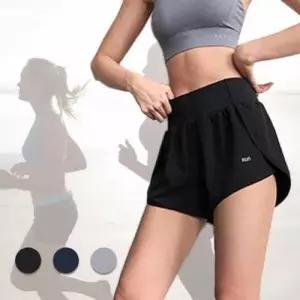 여성 반바지 숏팬츠 트레이닝 반바지 3부 트레이닝 하이웨스트 WFONHOP