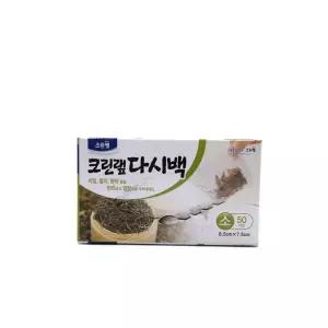 왓따 크린랩 다시백 소 8.5 X 7.5CM 50개입 다시망 국물망