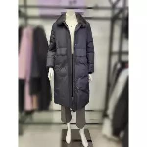 SI 세이브존03 SI 안감레빗 밍크 여성패딩 구스 롱코트 AG-HY92630-1 (28915876)