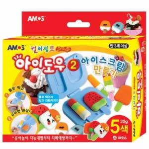 아이스크림 만들기 점토 고무찰흙 아이도우컬러점토