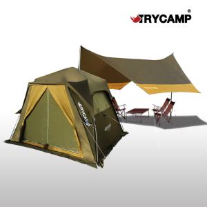 트라이캠프 사계절 쉘터 280초대형텐트 본부석 7인용 캠핑텐트