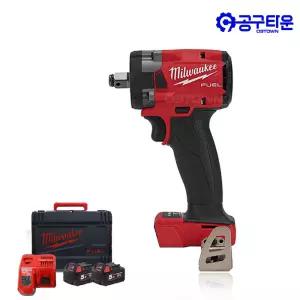 밀워키 M18 FIW212-502X 충전 임팩트 렌치 18V 5.0Ah 2팩 BL 1/2