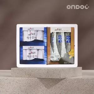 [온도씨][바로배송][온도씨]제주 수산물 실속선물세트 모듬 4호 (은갈치 대 2미/고등어살 중 6팩/총1kg...
