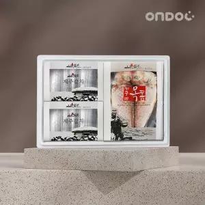 [온도씨][바로배송][온도씨]제주수산물 선물세트 모둠 1호 (은갈치 특대 2미/옥돔 왕대 3미/총1.5kg내외)