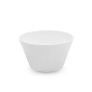 본차이나 더셰프 문 공기 화이트 각진 밥그릇