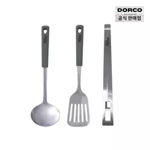 도루코 컴포트 조리도구 3종세트 국자+뒤지개+집게