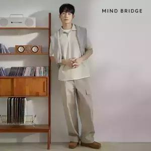 마인드브릿지 남성 [COUTURE]와이드카고변형풀밴딩팬츠