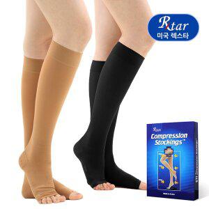[종로의료기]미국산 렉스타 201 의료용 압박스타킹 무릎형 발트임 강압 혈액순환