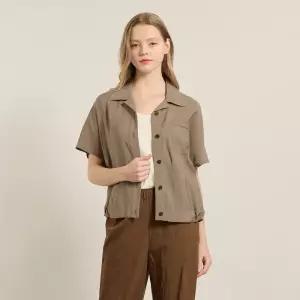 [모다아울렛][BCBG]올앤선드리 서번 블라우스 A5F7B412_DG