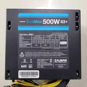 중고파워 잘만 ECOMAX 500W 83+ 정격 500W