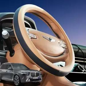 BMW X7 핸들커버 투톤 순정형 색상 소프트 핸들