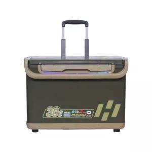 해동 18L,22L.30L 캐리어 쿨러 낚시용 아이스박스 바퀴형