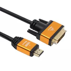 넥시 양방향지원 HDMI v2.0 to DVI-D 듀얼 모니터 변환케이블 1.8M NX739