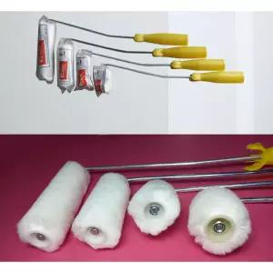 미니로라 6인치 (140mm) 수성 유성 겸용 페인트 롤러 오뎅로라 