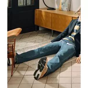 매장정품 빈폴 BEANPOLE MEN 슬림 워싱 데님 팬츠 블루 (BC5121E72P) BC5121E72P 189815