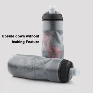 호환 Bolany 자전거 물병 600ml 산악 PP5 열얼음 보호 야외 스포츠 컵