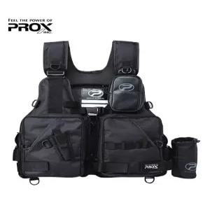 프록스 플로팅 게임 허리 베스트 서포터 낚시용 조끼 PX313SP 블랙 프리사이즈