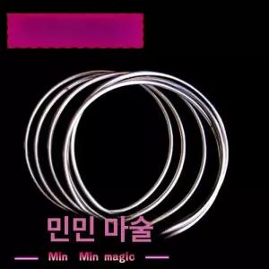마술도구 스틸 링 소품 무대 전문 연습 대형 3단 링 두꺼운 버전 천가방포함