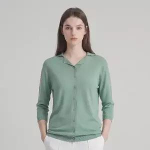 KARRA 원라인카라7부가디건_A6M0207